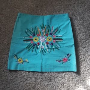 Crosstitched skirt